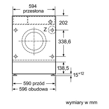 Встраиваемая стиральная машина Bosch WIW28542EU — изображение 5
