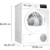 Сушильная машина Bosch WTH85VL5SN — изображение 7