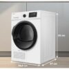 Сушильная машина MEFERI MDR0815WH C Power — изображение 12