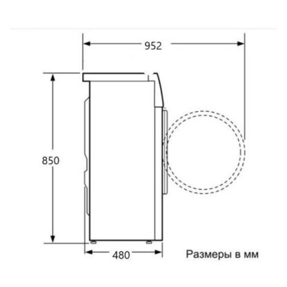 Стиральная машина Nordfrost i-DDQ4 7120 W — изображение 9