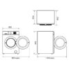 Сушильная машина Krona Rhene Max KRDM001 White 8K DM — изображение 12