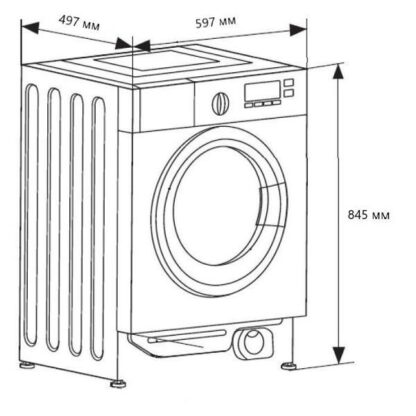 Стиральная машина Vestfrost VF7TT2S120W — изображение 10