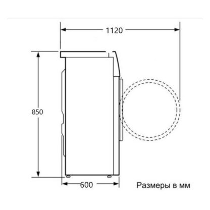 Стиральная машина Hiberg i-DDQ9 - 812 W — изображение 6