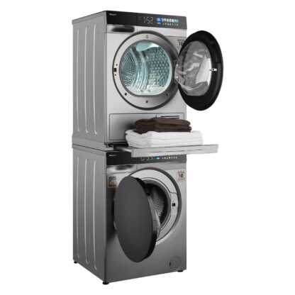 Сушильная машина Weissgauff WD 998 Heat Pump Full Touch Silver — изображение 12