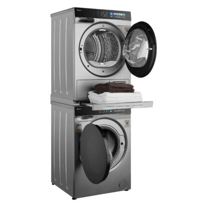 Сушильная машина Weissgauff WD 998 Heat Pump Full Touch Silver — изображение 13