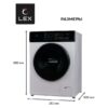 Стиральная машина с сушкой LEX LWM08512WID — изображение 14