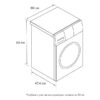Стиральная машина с сушкой Beko WDB7425R2W — изображение 9