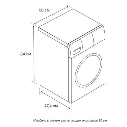 Стиральная машина с сушкой Beko WDB7425R2W — изображение 9