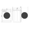 Стиральная машина с сушкой Midea MF200D80WBS/W-RU — изображение 5