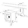 Встраиваемая стиральная машина Hotpoint BI WMHD 8482 V White — изображение 8