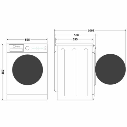 Стиральная машина Midea MF200W90WBS/W-RU — изображение 8