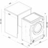 Встраиваемая стиральная машина Haier HWDQ90B416FWB-RU — изображение 9