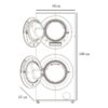 Стиральная машина с сушкой Esperanza WMFD1514IBD10 — изображение 13