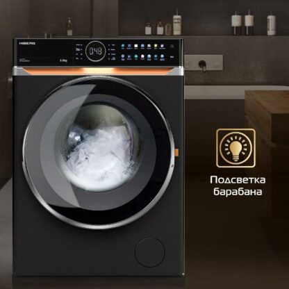 Стиральная машина Hiberg i-DDQ10-814 B — изображение 5