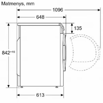 Сушильная машина Bosch WTN86201ME — изображение 6