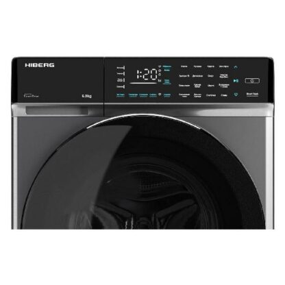 Стиральная машина Hiberg i-DDQ9-612 Sd Dark Grey — изображение 5
