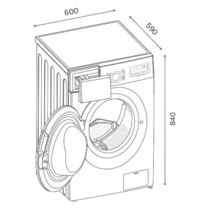 Стиральная машина LEX LWM10012WID — изображение 15
