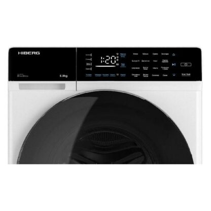 Стиральная машина Hiberg i-DDQ9-612 W White — изображение 5